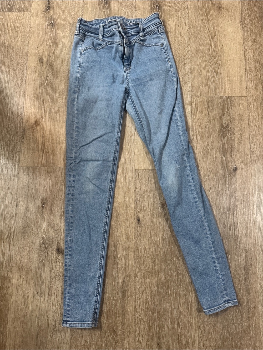 Abercrombie & Fitch Light Blue Skinny Jeans